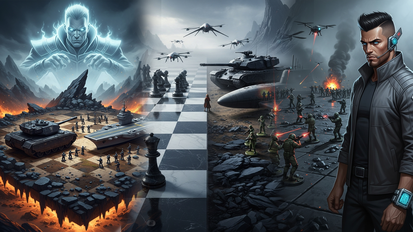 Gueides WarGame Concept Art